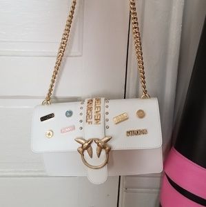 PINKO love bag Pins Tracolla 2018 white